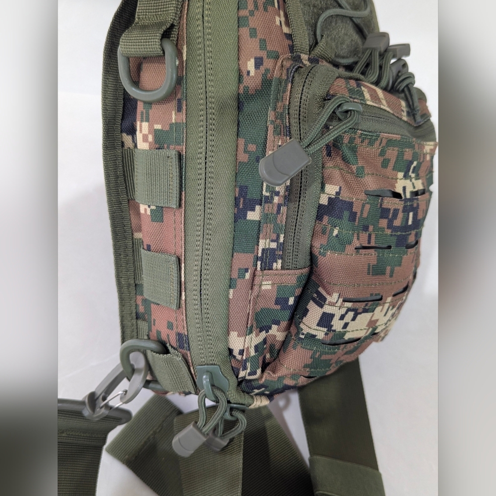 Camo Tactical Sling Bag for Men - Picture 7 of 7